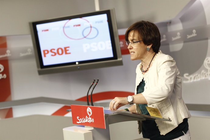 La Secretaria de Igualdad del PSOE, Purificación Causapié
