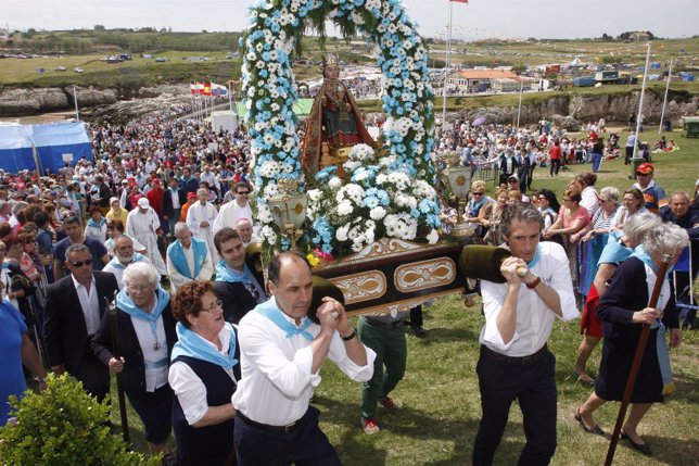Ignacio Diego e Iñigo de la Serna en la Virgen del Mar 