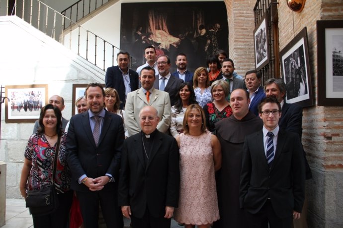 Participantes en el Encuentro de Ciudades Teresianas. 