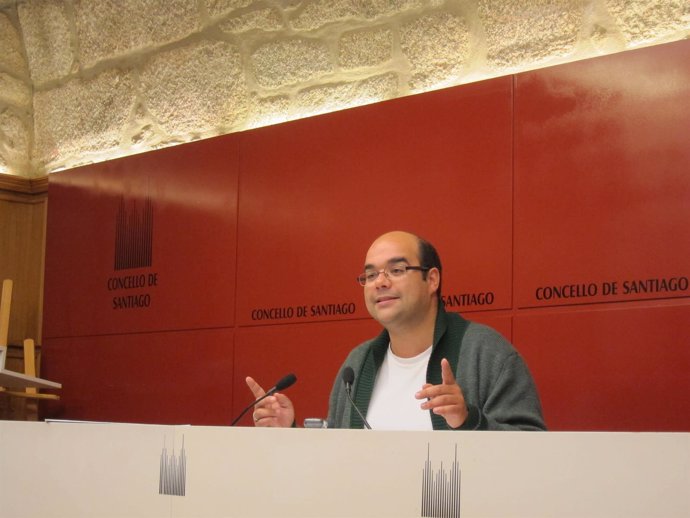 Rubén Cela, portavoz municipal del BNG