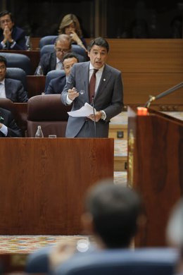 Ignacio González en la Asamblea de Madrid
