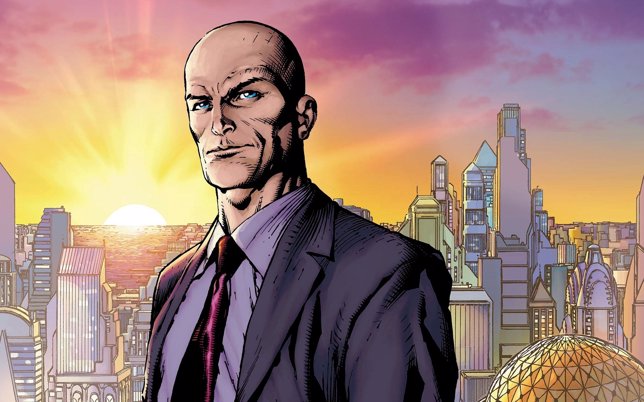 Lex Luthor en su edificio de LexCorp