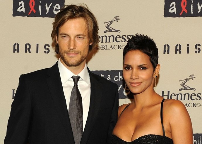 Gabriel Aubry and girlfriend actress Halle Berry 