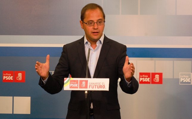 El secretario general del PSOE, Cesar Luena