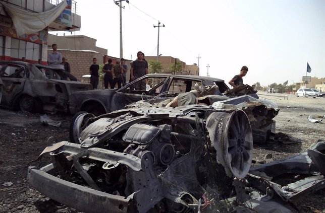 Bombas en la localidad de Tuz Khurmato, al norte de Baghdad