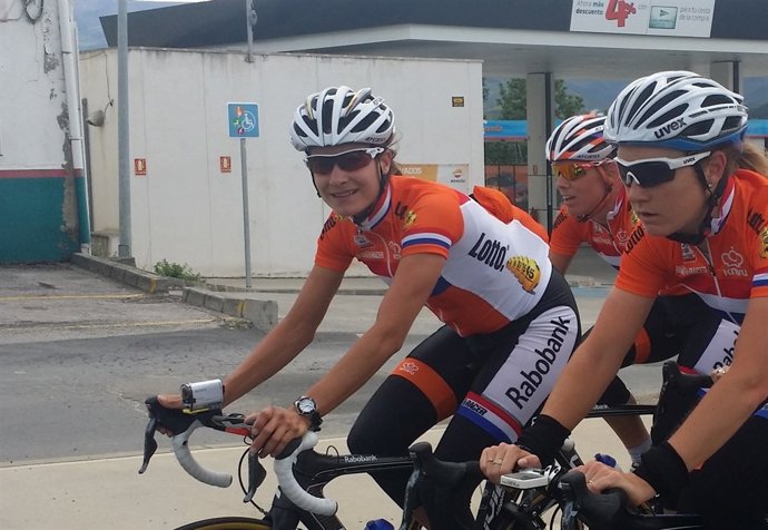 La ciclista holandesa Marianne Vos