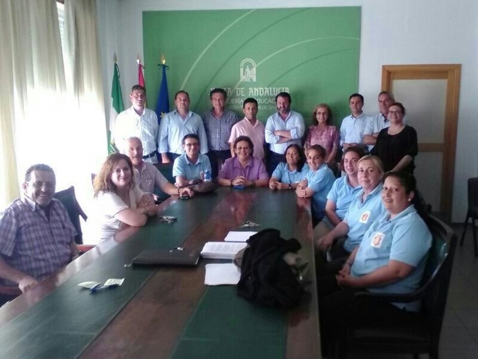 Encierro en la delegación.