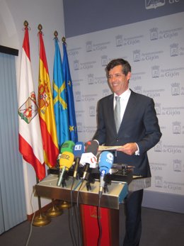 Rafael Felgueroso, en rueda de prensa. 