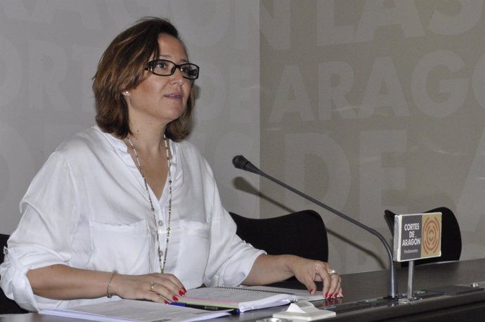 La portavoz de Educación del PSOE, Mayte Pérez. 