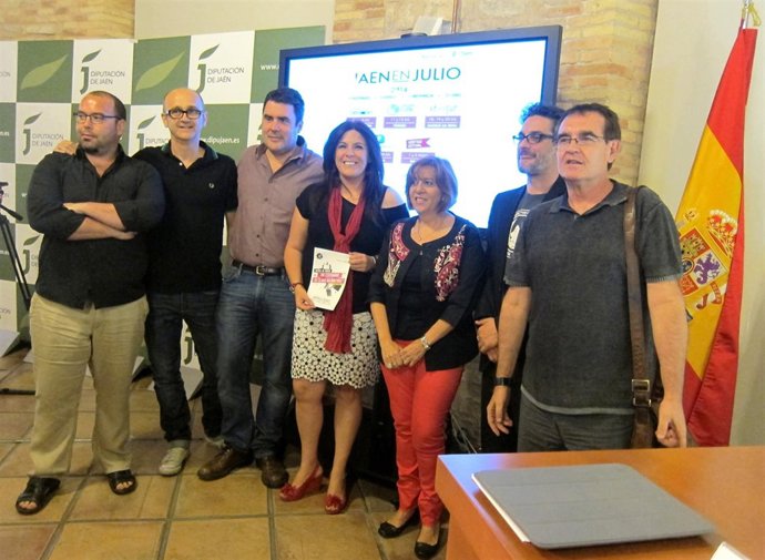 Presentación de 'Jaén en julio' 2014.