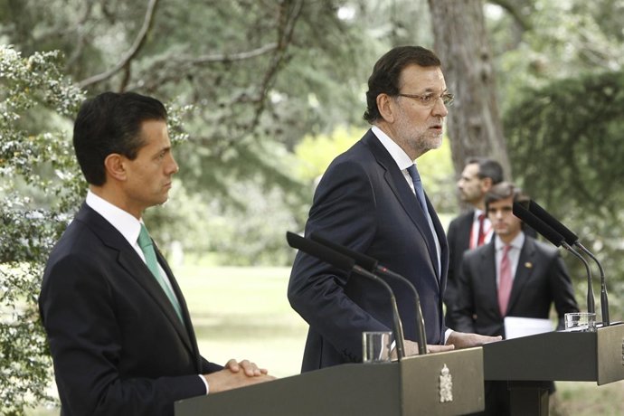Mariano Rajoy y Peña Nieto