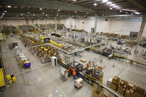 Centro logístico de Amazon