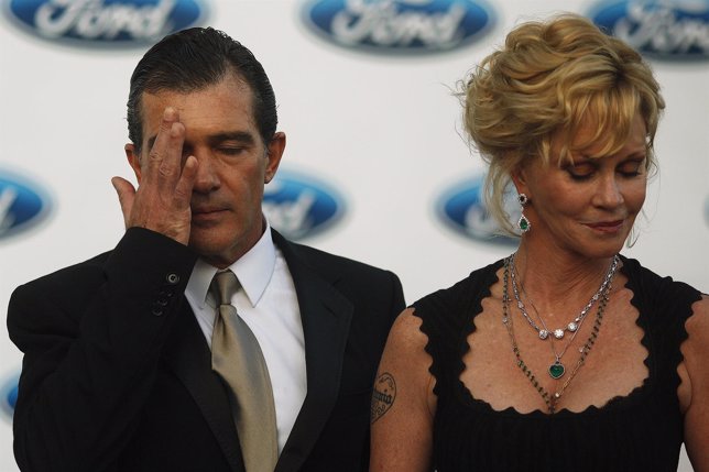 Antonio anderas y Melanie Griffith