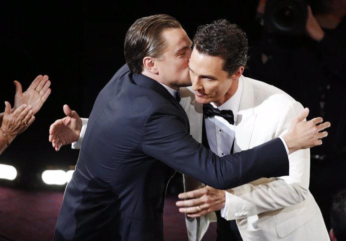 McConaughey y DiCaprio en los Oscar