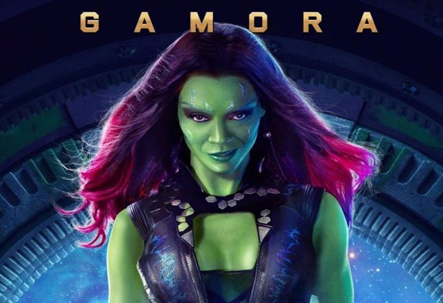 Gamora en Guardianes de la galaxia