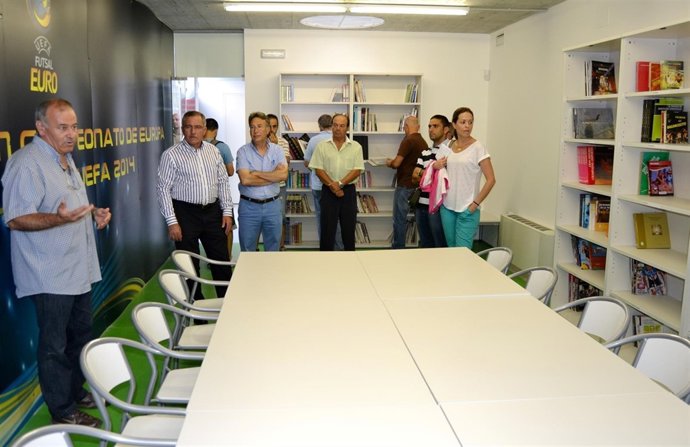Inauguración de la Biblioteca del Deporte en Águilas
