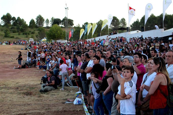 Asistentes al Festival Fia 'Yelmo', en Jaén