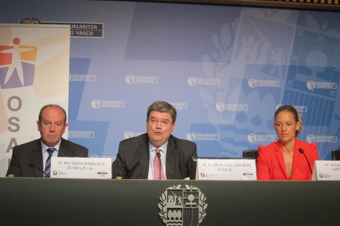 El consejero de Empleo, Juan María Aburto