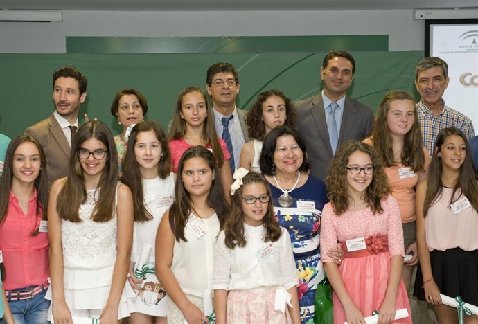 Diego Valderas, hoy durante la entrega de premios