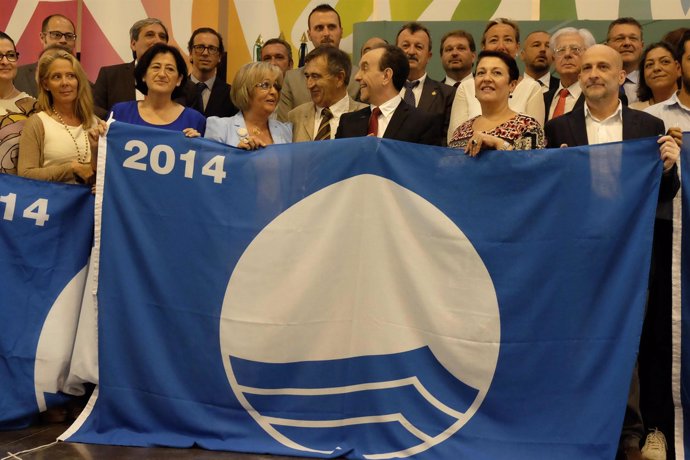 Entrega banderas azules 2014 Andalucía