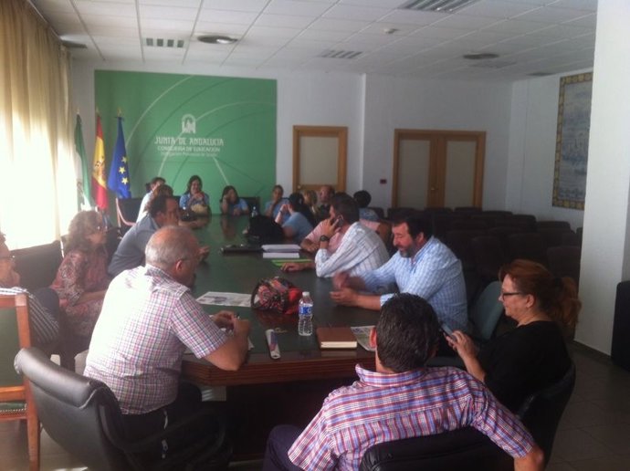 Encierro en la sede de la Delegación.