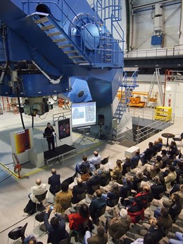 Presentación de proyectos en Calar Alto