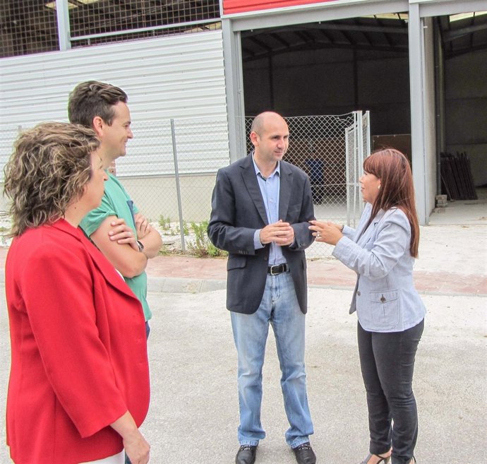 Francisco Conejo en Coín mercado agroalimentario