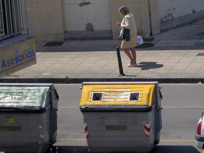 Contenedores en Torrelavega