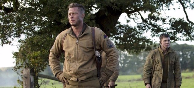 Brad Pitt Fury