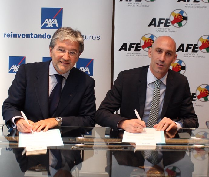 Acuerdo de AXA con la AFE (Luis Rubiales)