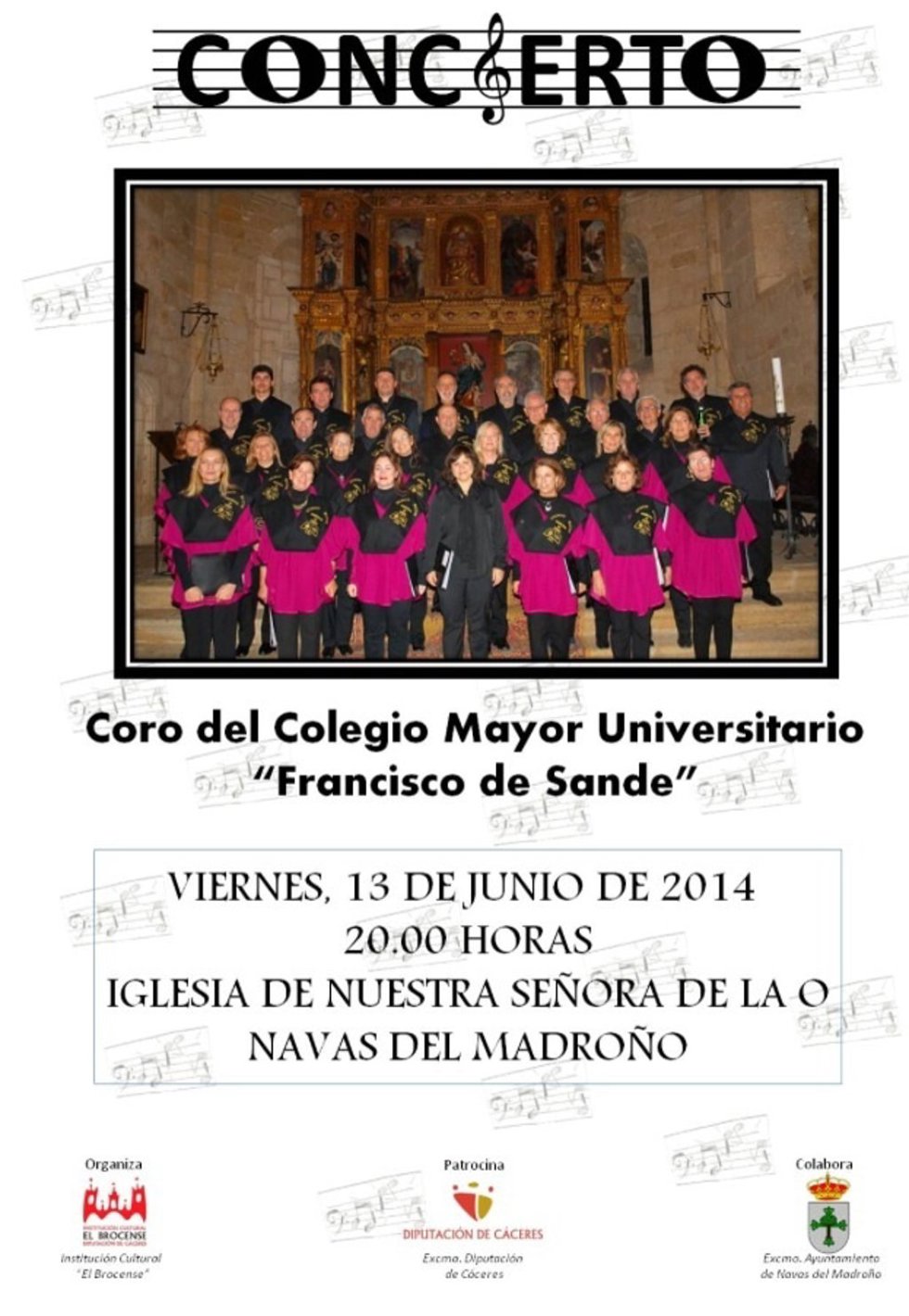 Coro colegio m ayor
