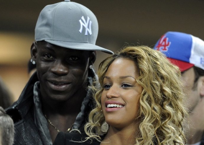  Mario Balotelli And Fanny Neguesha Attend The UEFA 