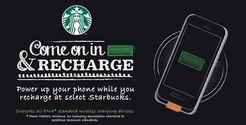 Colaboración entre Starbucks y Duracell