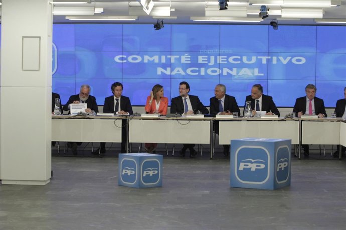 Cospedal, Rajoy, Arenas, cañete, floriano y alonso