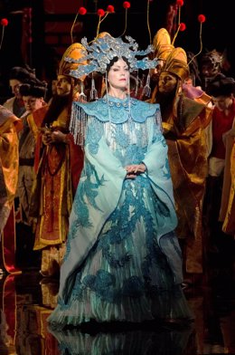 Representación de 'Turandot' en el Palau de les Arts