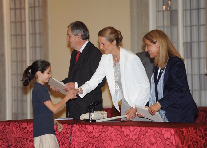 La infanta Elena en la entrega de Premios Infantiles