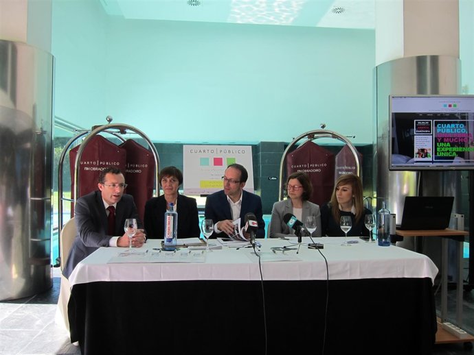 Presentación de la feria de arte Cuarto Público