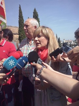 La secretaria general de UGT-A, Carmen Castilla.