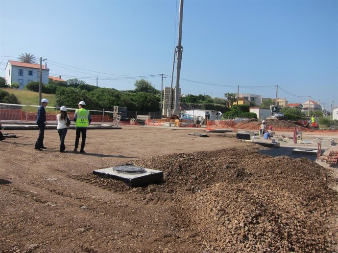 Obras de renovación del saneamiento de La Maruca