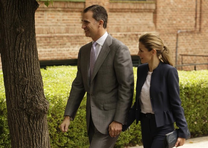 Se mostraron sonrientes durante el acto