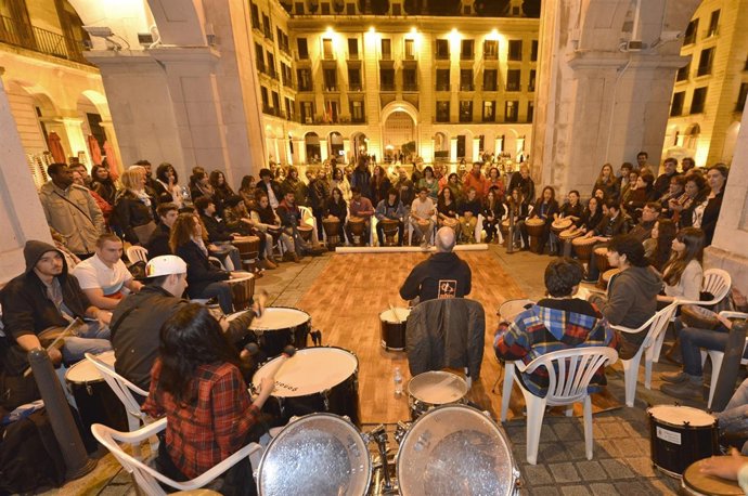 Fiesta de clausura de los talleres