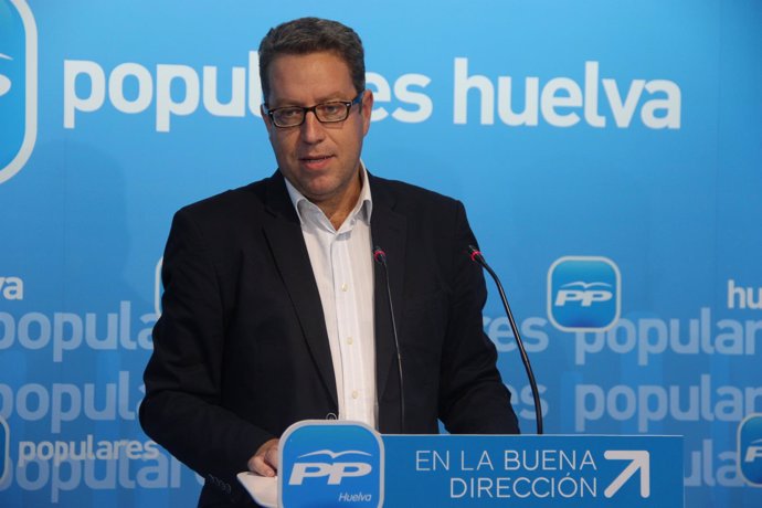 Francisco Riquel, responsable de Economía del PP de Huelva.  