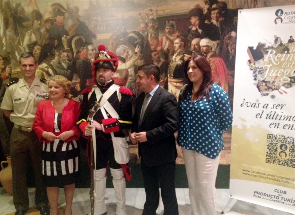 Reyes asiste a la reapertura del Centro de Interpretación de la Batalla