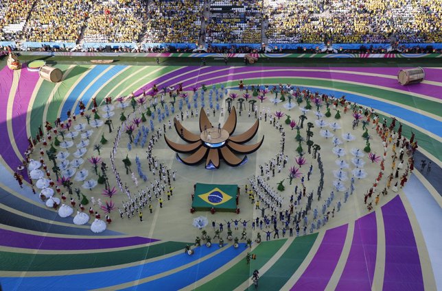Ceremonia de inauguración de Brasil 2014