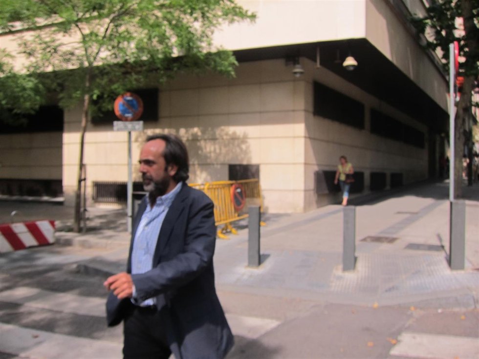 Guillermo Ortega, en la Audiencia Nacional