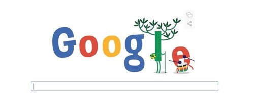 Doodle de Google por el Mundial de fútbol de Brasil 2014