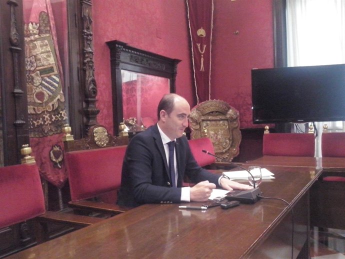 El portavoz del equipo de gobierno local, Juan García Montero.