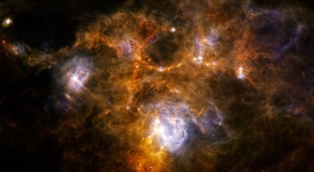 Nube de formación estelar NGC7538
