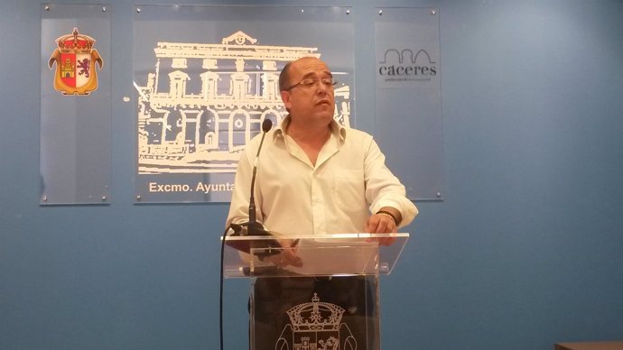 Valentín Pacheco, Portavoz Del Ayuntamiento De Cáceres