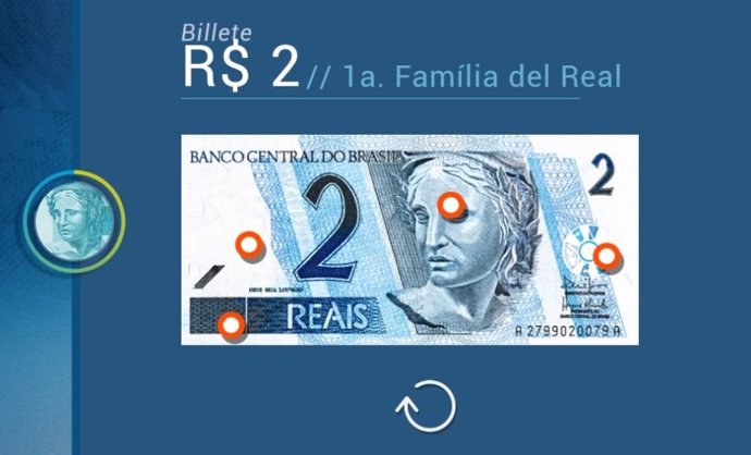 El Banco Central Brasil lanza una app para detectar dinero falso